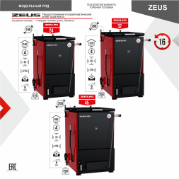 Котел твердотопливный ZEUS 9