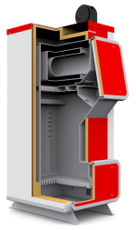 Котел длительного горения Heiztechnik Q Plus 35