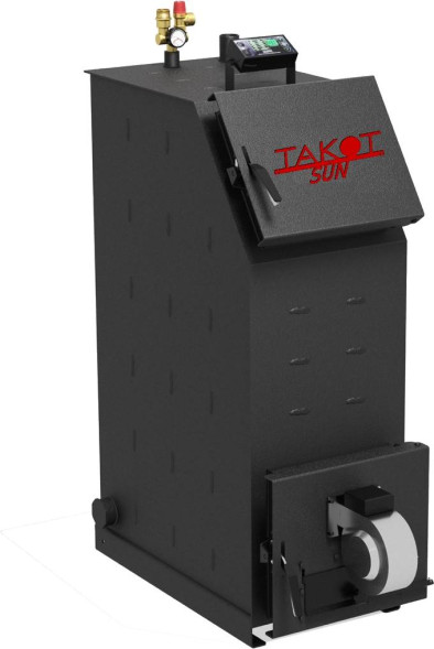 Котел твердотопливный длительного горения SUN 80 кВт TAKOT